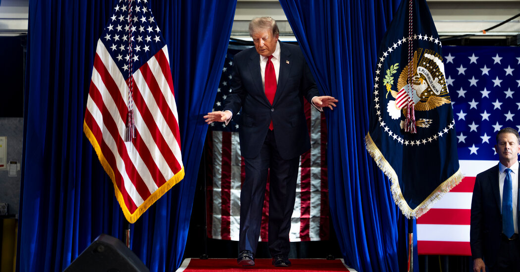 NYT article on Trump tariff sanctions bill