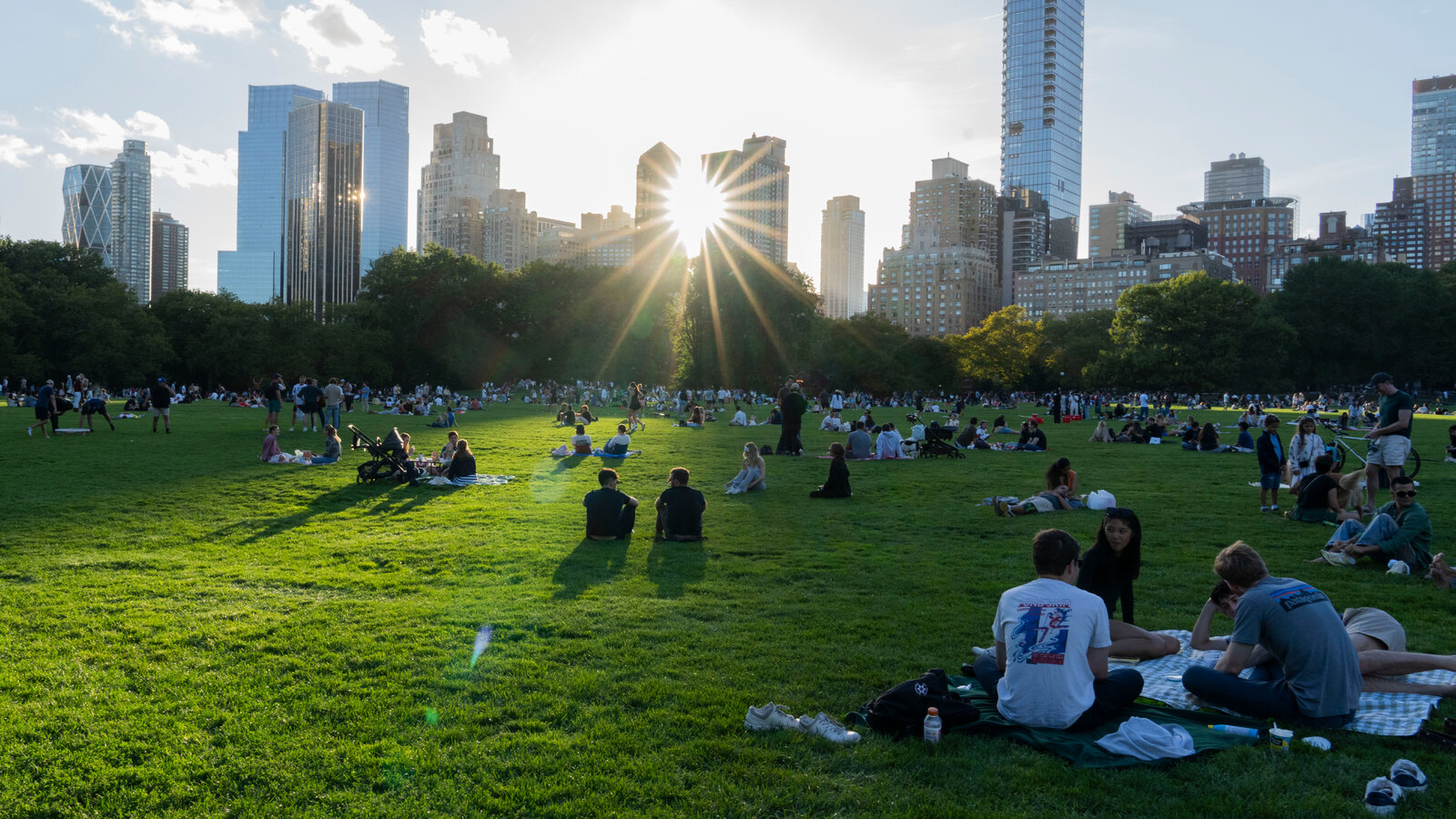 People socializing in New York City while navigating the cost of dating