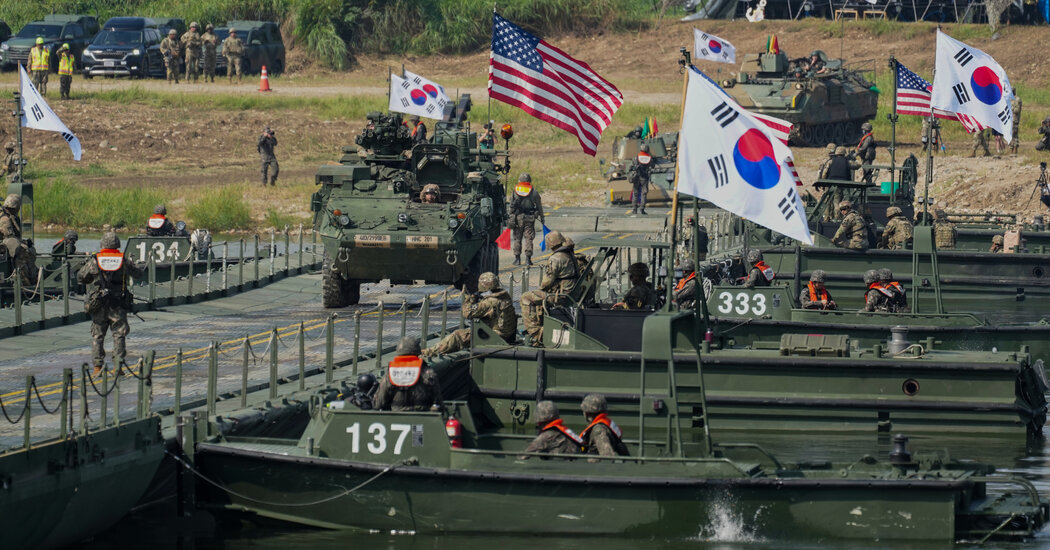 트럼프의 한미 군사훈련 축소 결정과 한미동맹 관련 기사 이미지