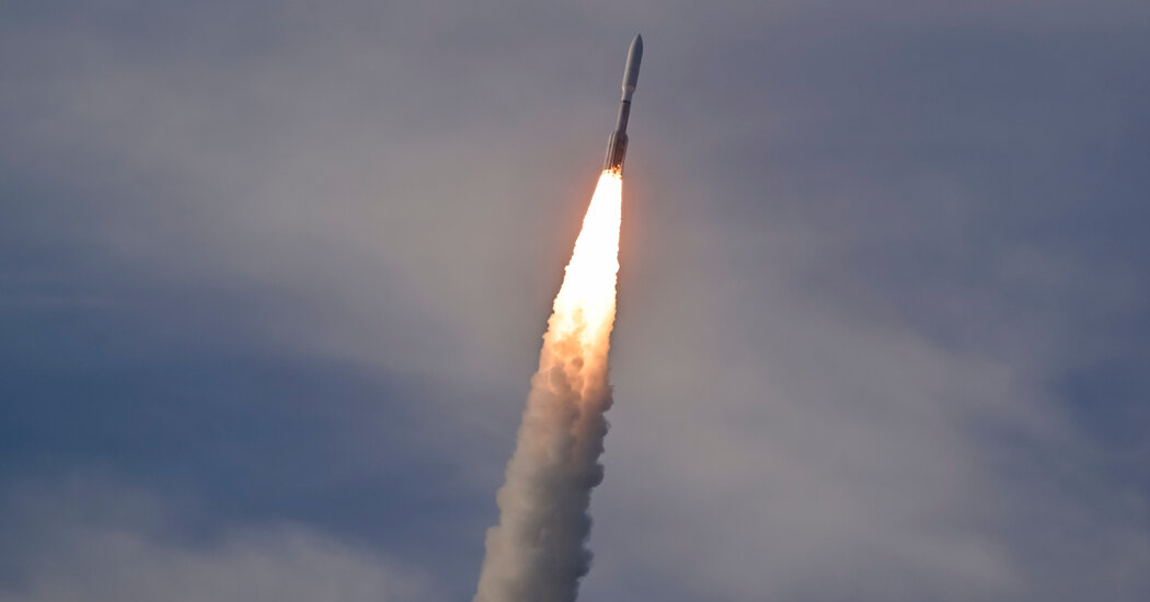 President Trump announcing the new space transportation policy
