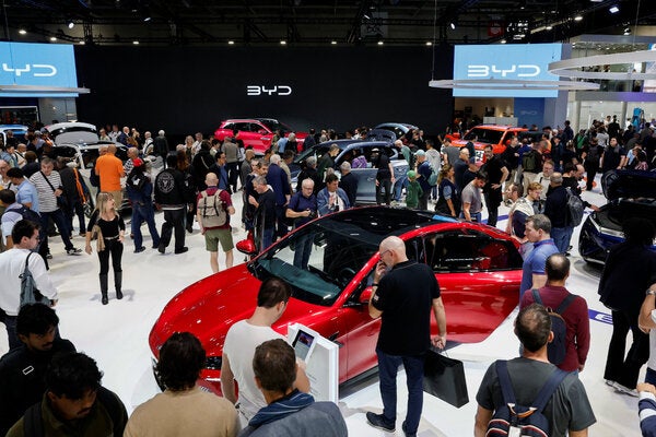 Chinese cars at Paris Motor Show