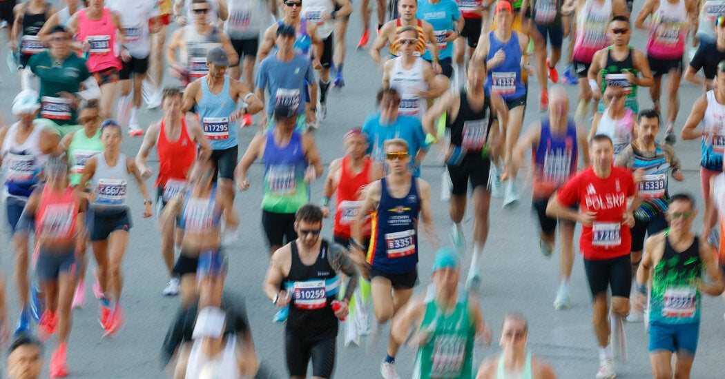 NYT article on climate impact on marathon running