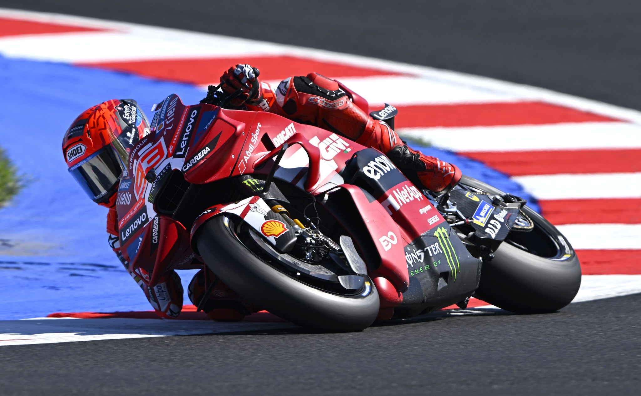 Marc Marquez wins the MotoGP Sprint race at Misano