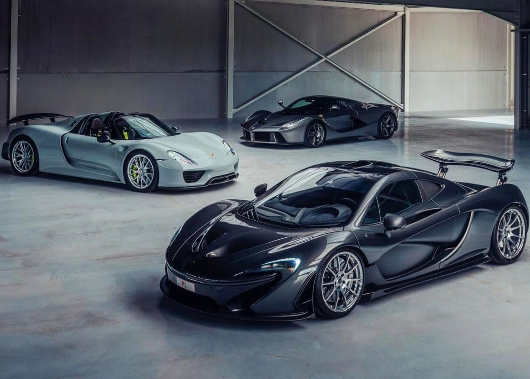 The hypercar Holy Trinity at Broad Arrow's Zoute auction