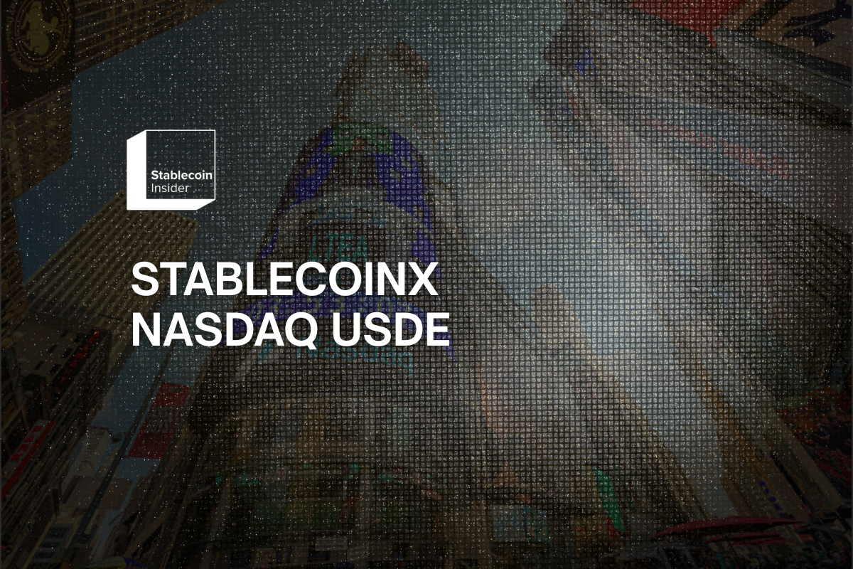 StablecoinX Nasdaq debut announcement