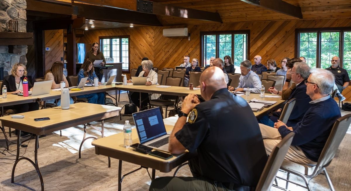 County officials and residents gathered at Ottawa County's Flock camera work session