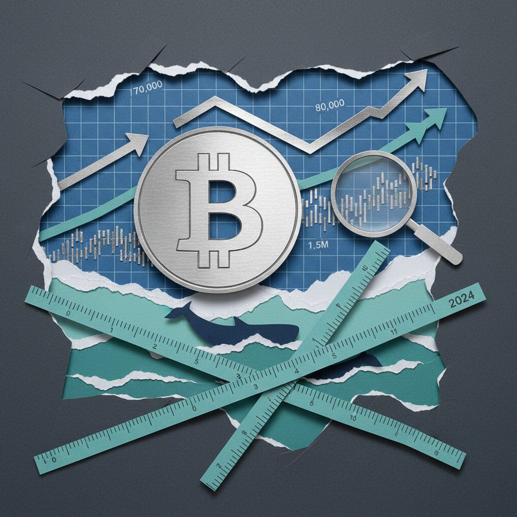 Bitcoin whale accumulation and exchange reserve data, April 2026