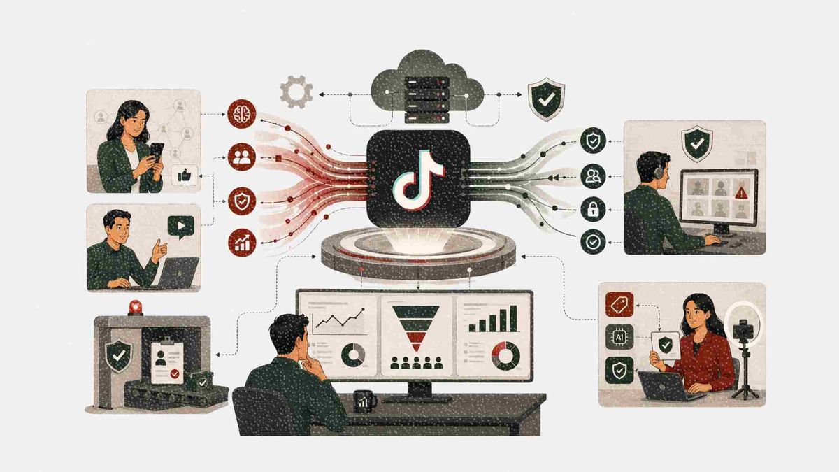 TikTok algorithm update under Oracle raises B2B brand safety considerations