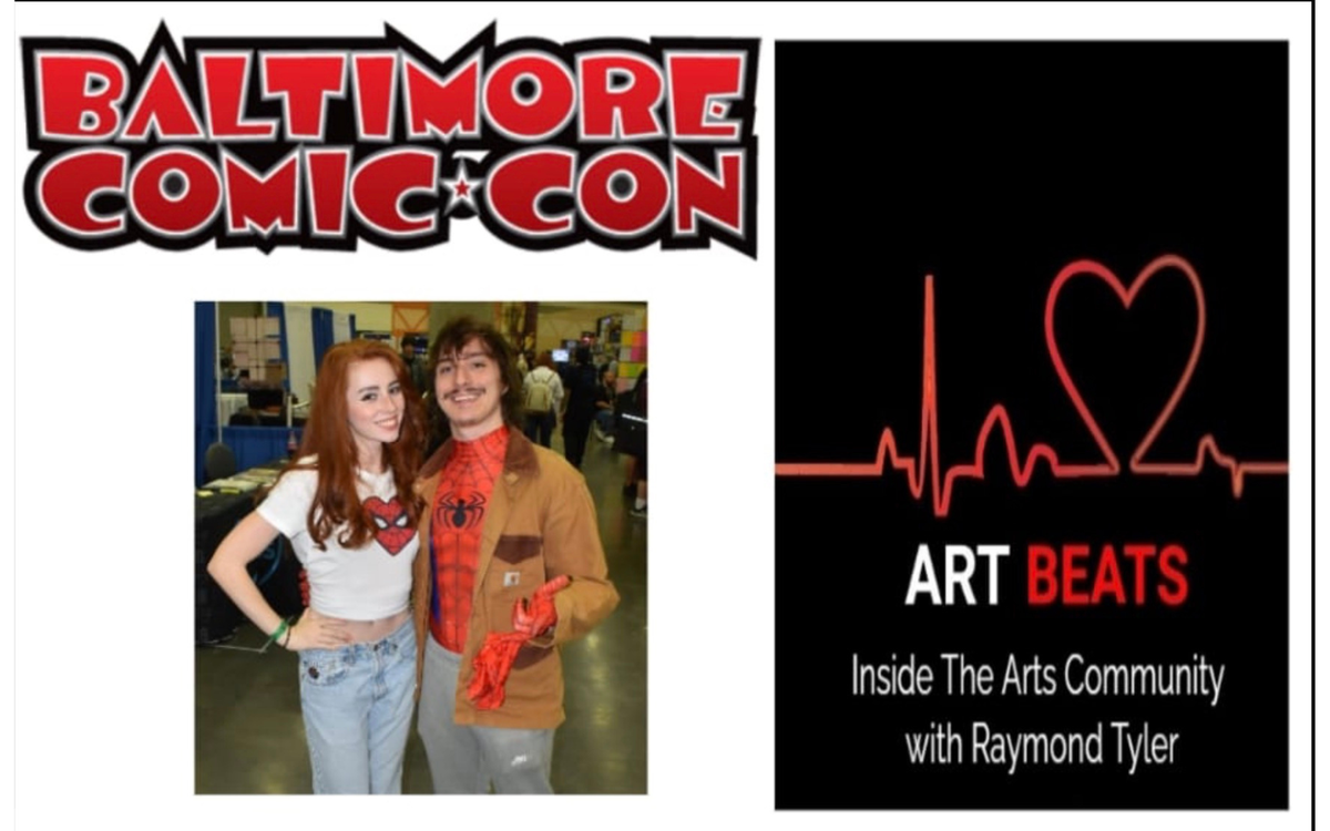Baltimore Comic-Con promotional image featuring children's cosplay and family activities
