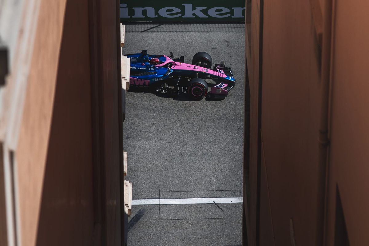 Alpine F1 team paddock operation
