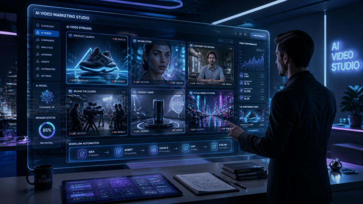 AI video marketing cover image