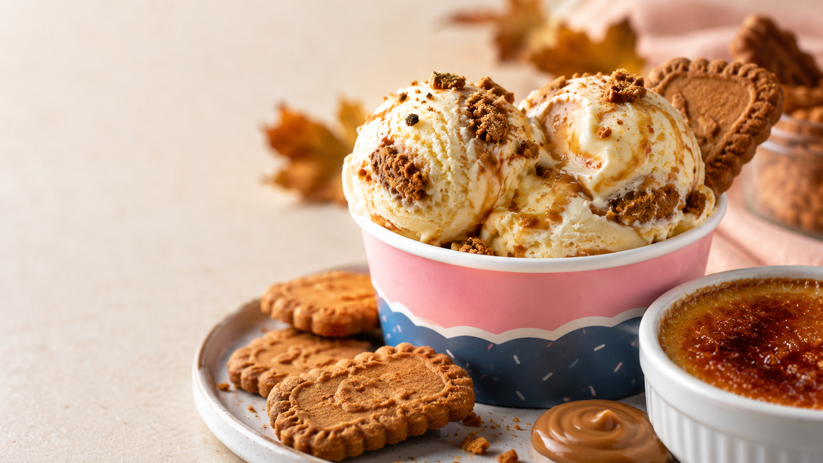 Baskin-Robbins Biscoff Crème Brûlée Ice Cream