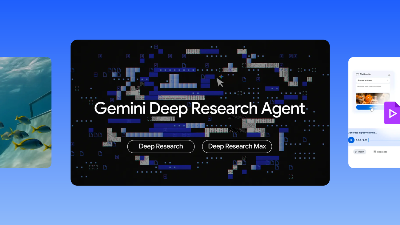 Google's April 2026 AI Recap summary image