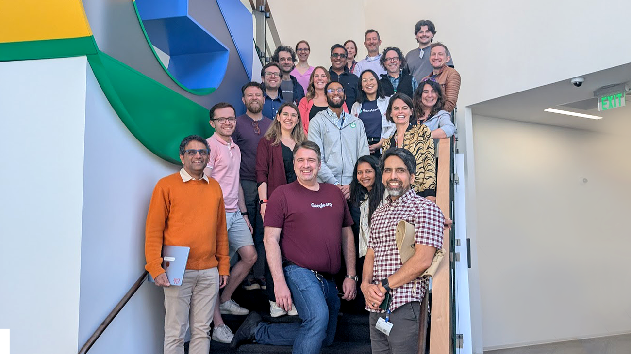 Khan Academy and Google partnership announcement