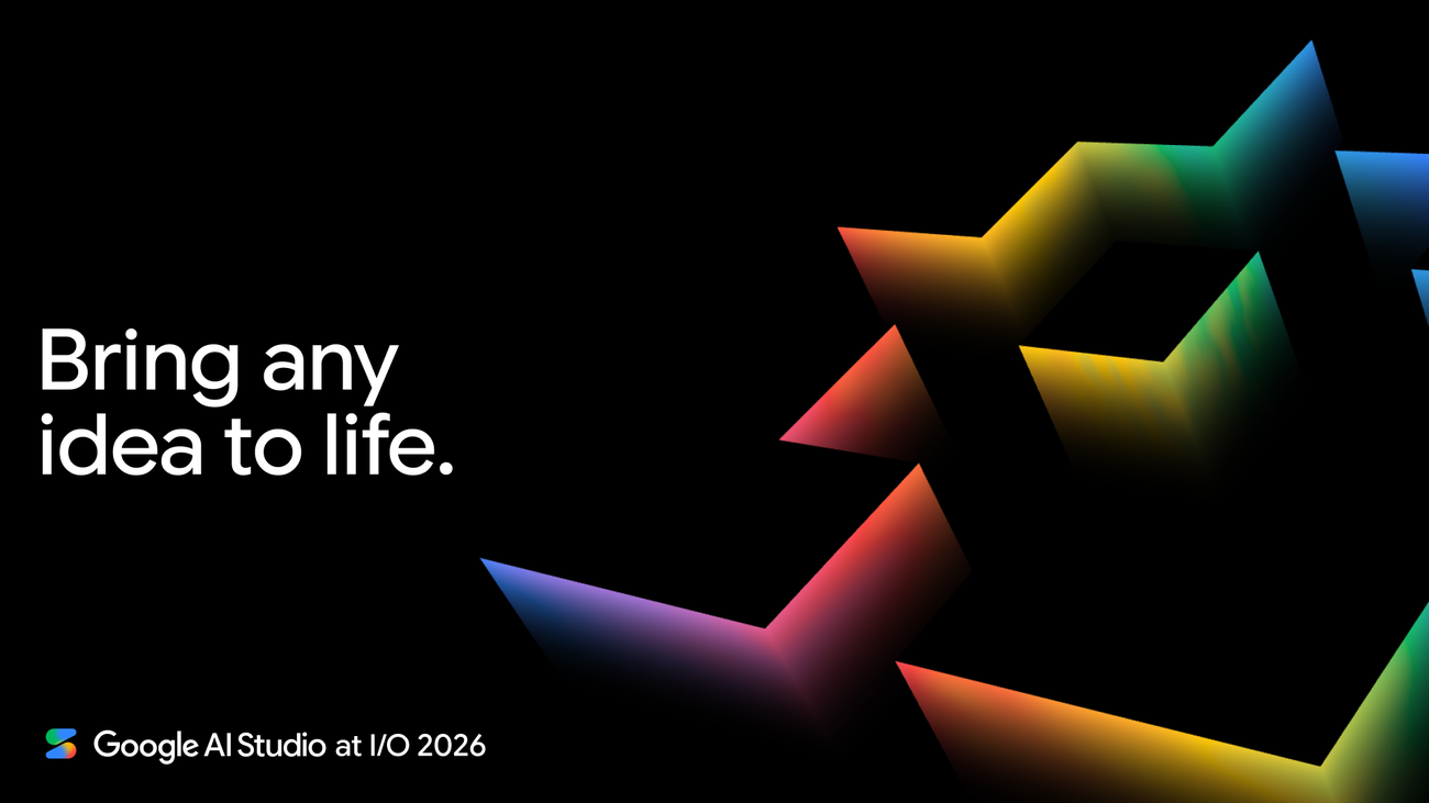 Google AI Studio I/O 2026 업데이트 소개 이미지