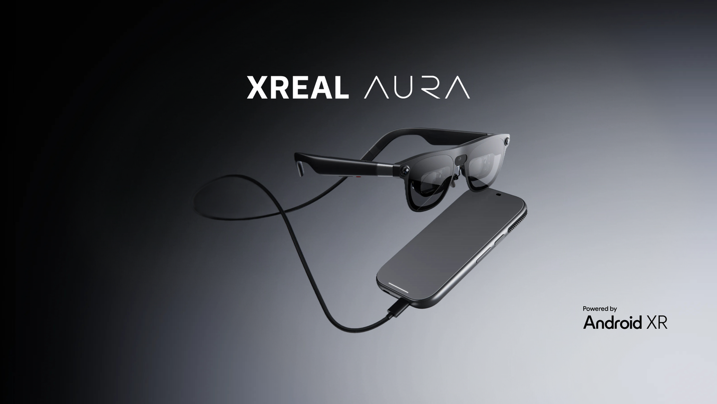 XREAL AURA Android XR glasses announcement at AWE 2026