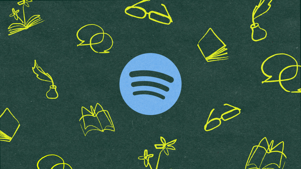 Spotify audiobook global expansion announcement graphic