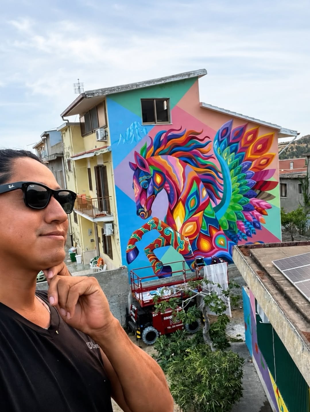 Farid Rueda's mural "Sibari"