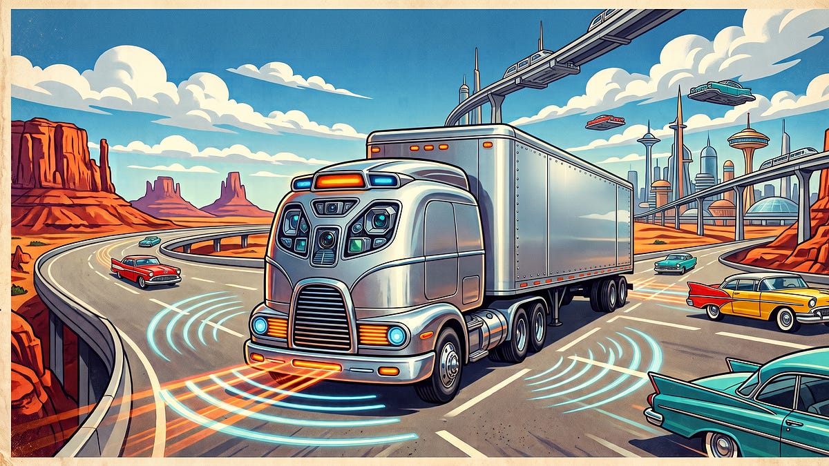 Autonomous trucking infrastructure