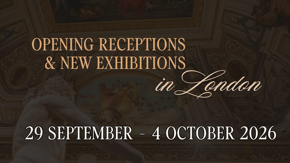 London gallery openings