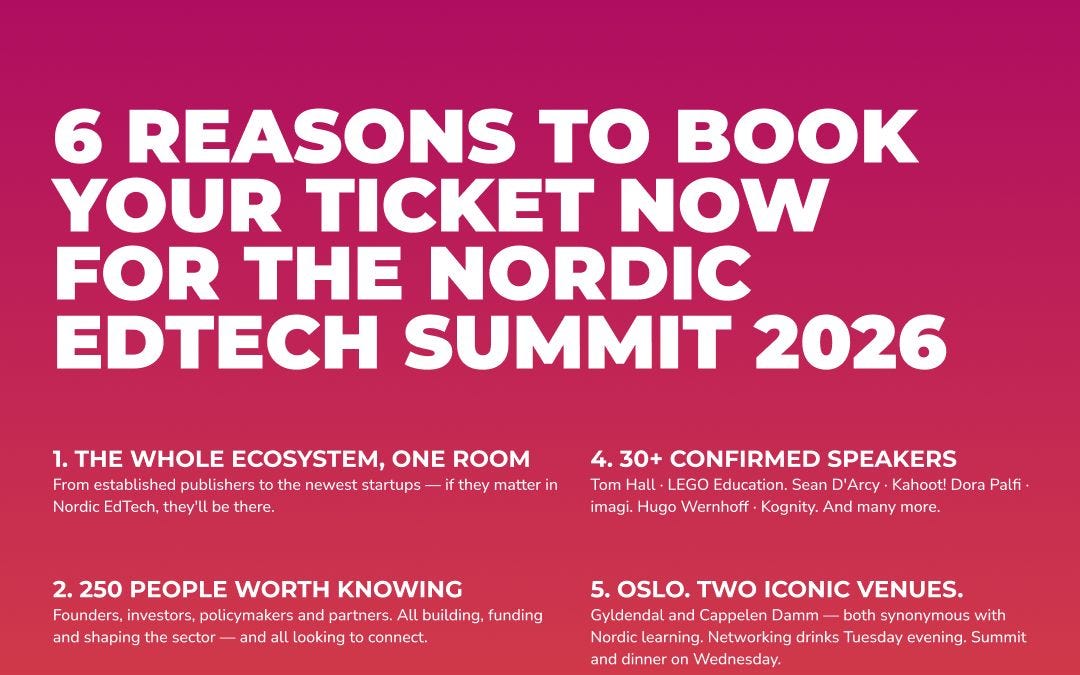 Nordic EdTech ecosystem digest cover image