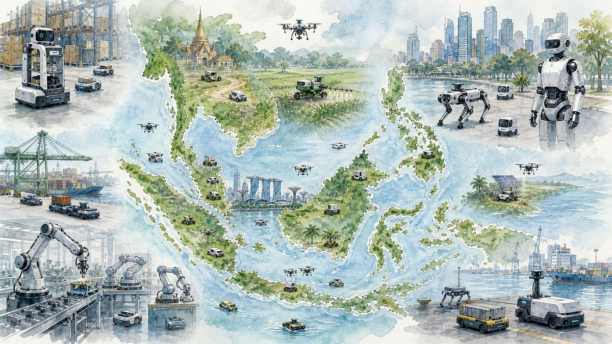 Robotics navigation startup fuels Southeast Asia autonomous systems boom