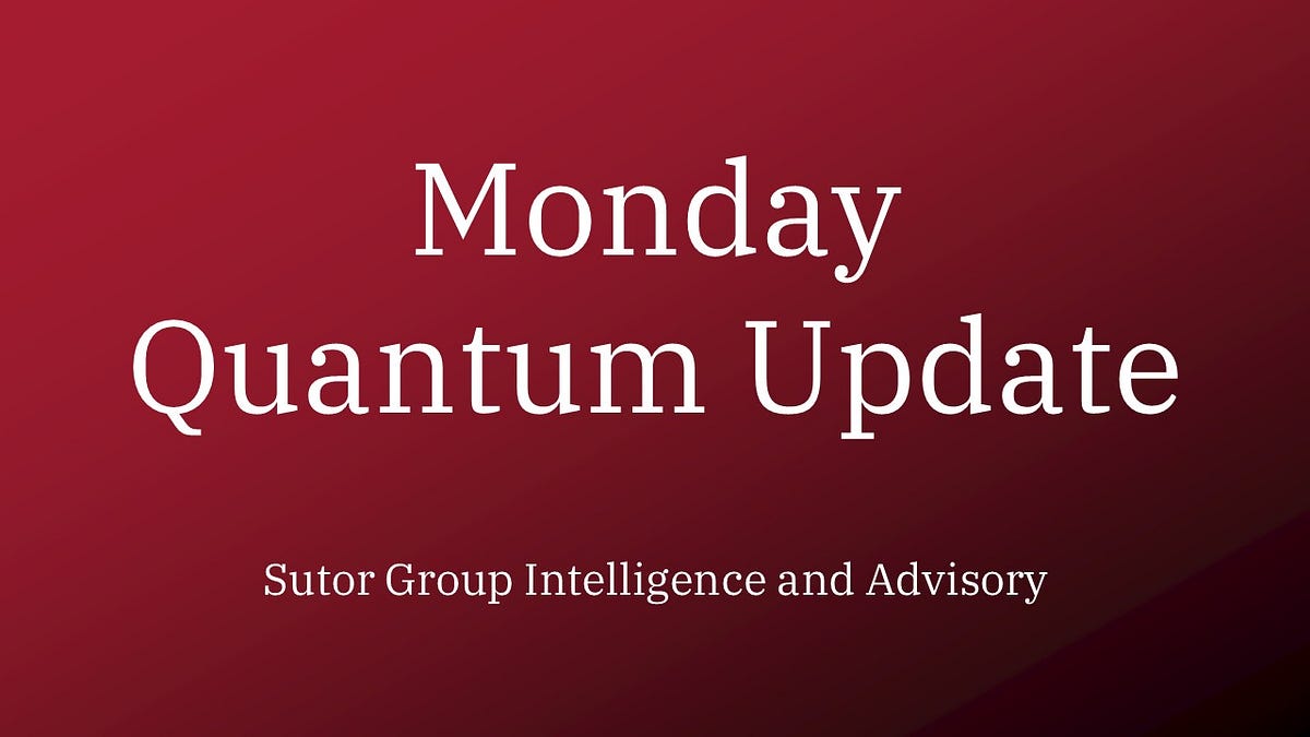 Quantum computing update graphic from Dr. Bob Sutor's Substack