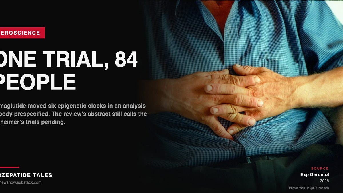 GLP-1 drugs and aging clocks