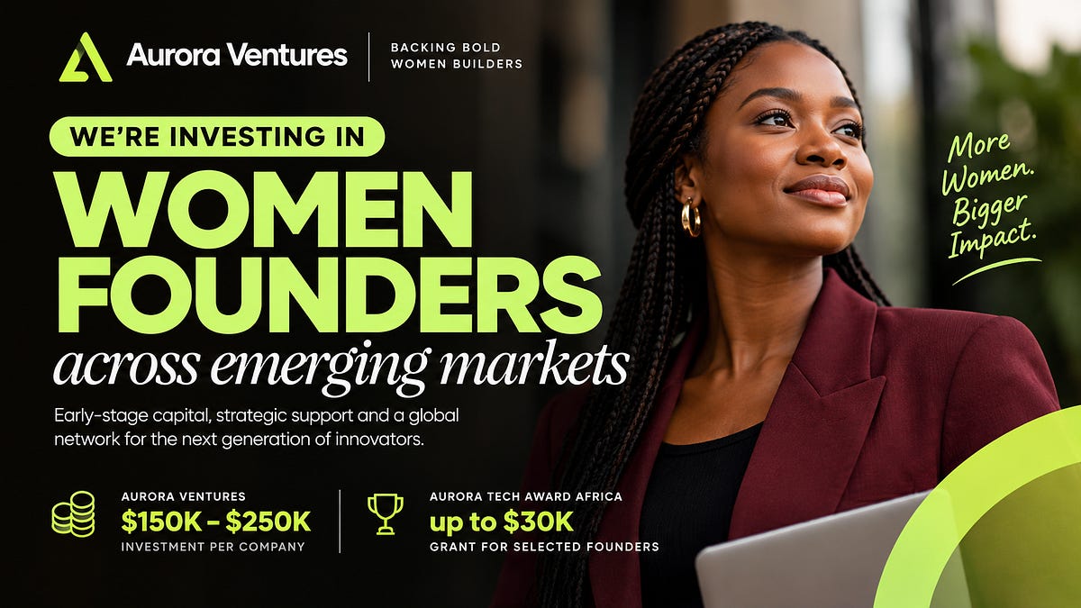 Aurora platform expansion into Africa for women-led startups