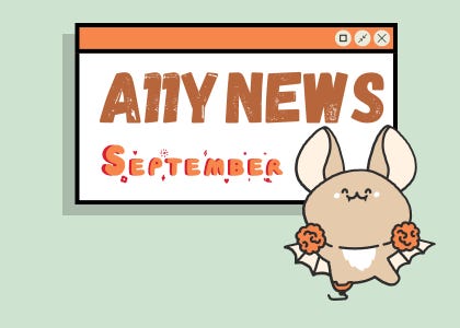 Curated list of September 2026 accessibility events