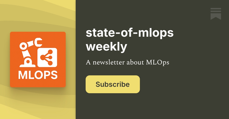 State of MLOps Weekly Digest Cover
