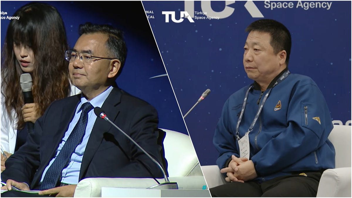 Event poster or photo regarding China's lunar program in Türkiye
