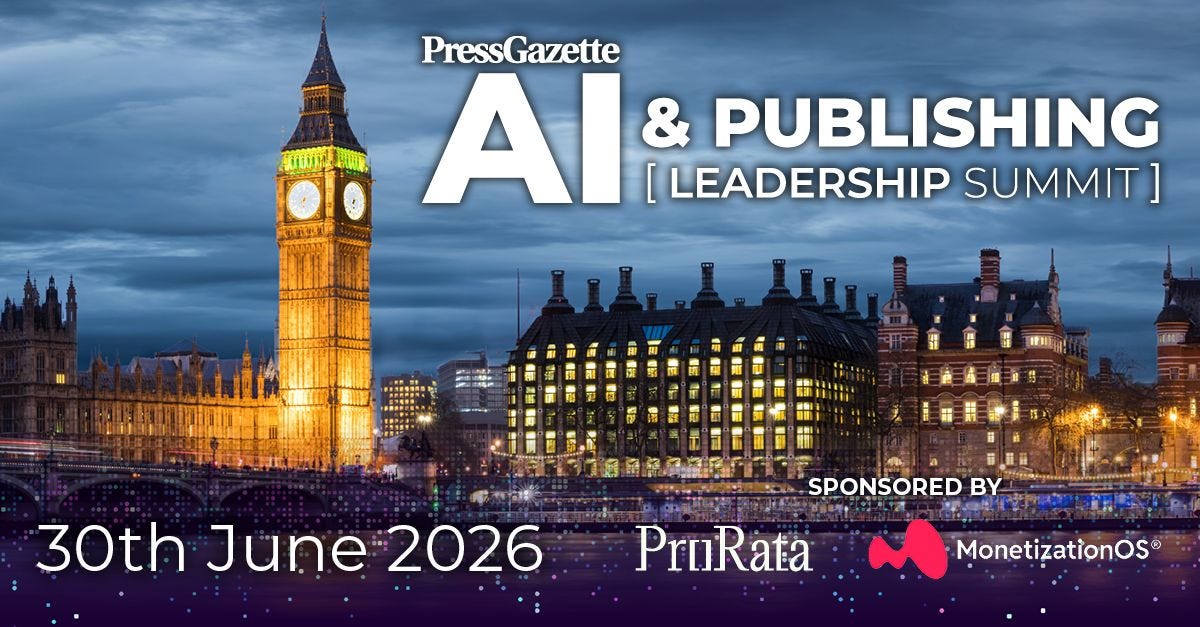 Press Gazette reporting on UK traffic declines and newsletter growth