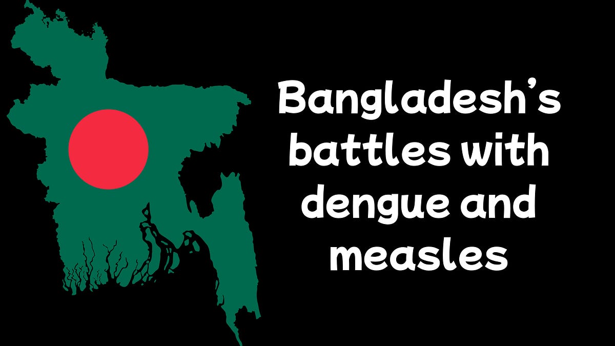 Dengue patient being treated in a hospital ward