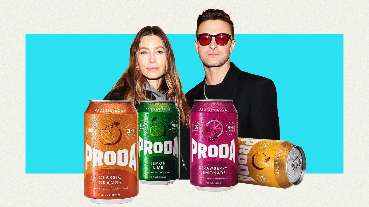 Justin Timberlake and Jessica Biel joining Proda as co-founders