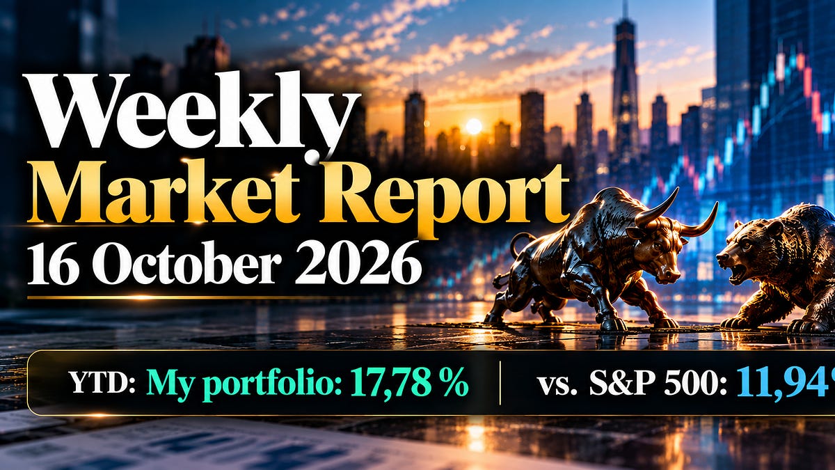 Weekly Market Report showing bond and AI stock trends