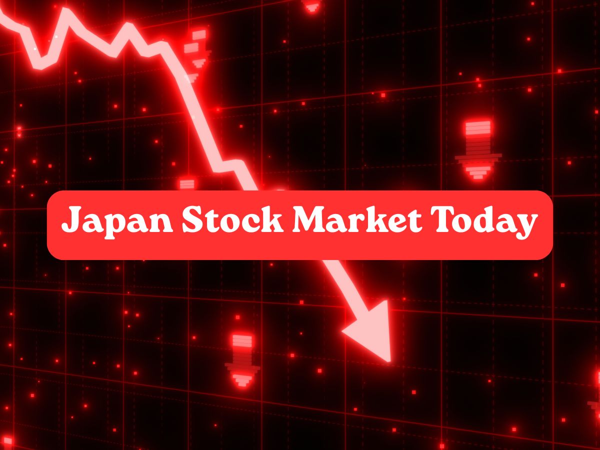 Japanese stock market decline on Friday with broad tech selloff affecting Nikkei 225