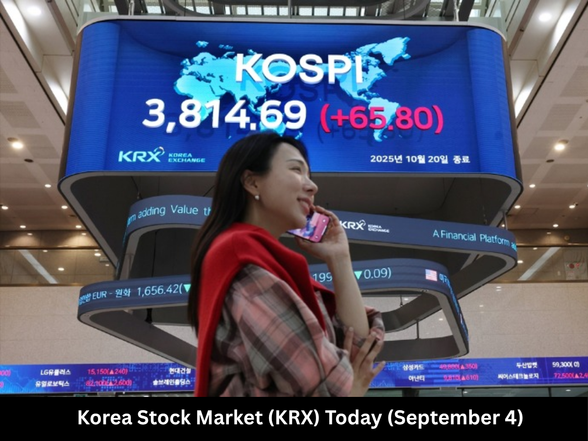 Korean Stock Market KRX Today