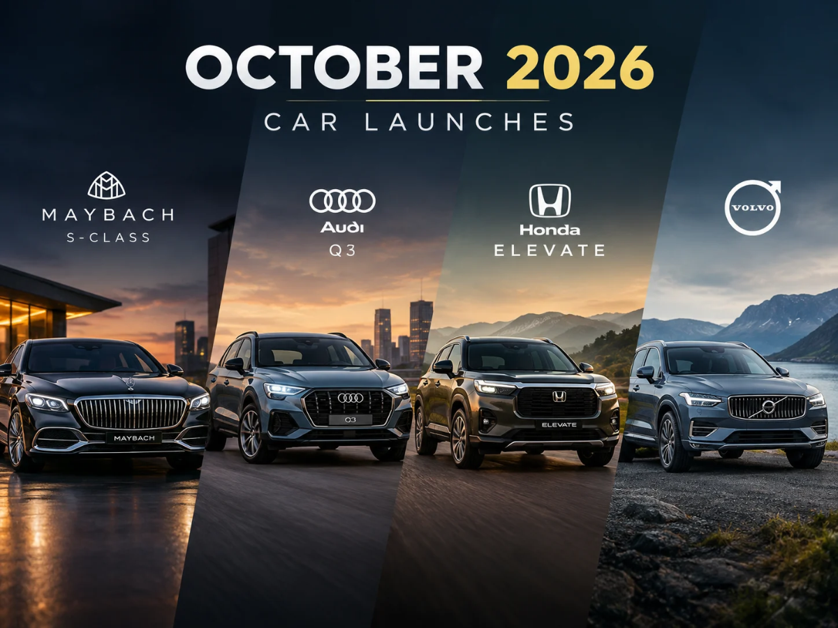 October 2026 luxury car launches including Mercedes-Maybach and Volvo EX90