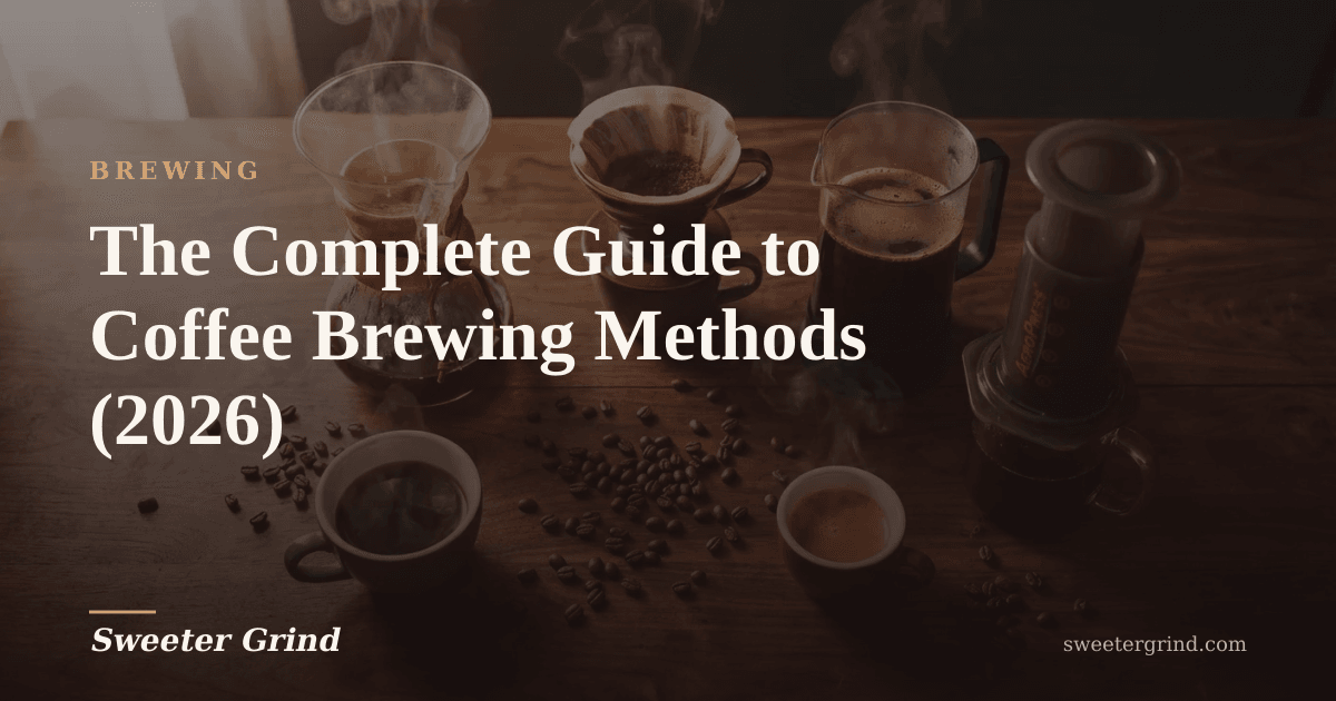 Coffee brewing methods comparison