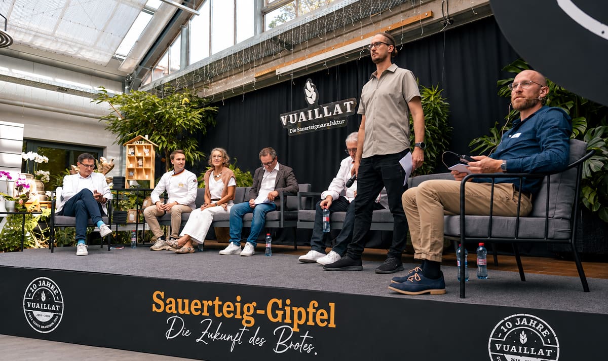 Attendees and speakers at the first Swiss Sourdough Summit