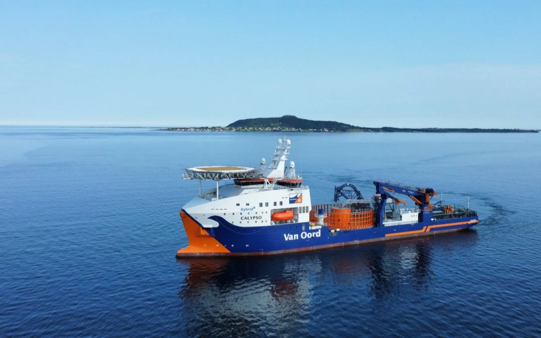 Van Oord cable-laying vessel Calypso