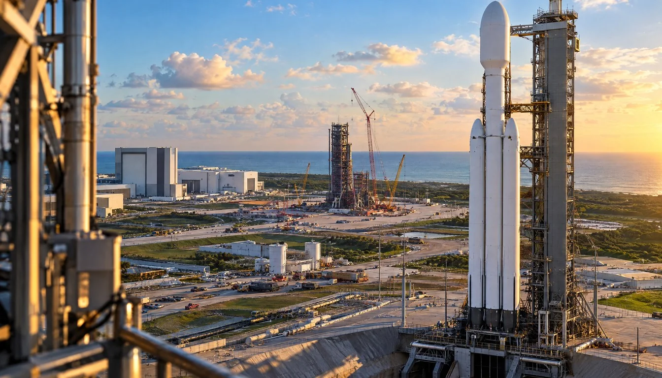 Blue Origin's expansion plans involve significant new infrastructure in Florida