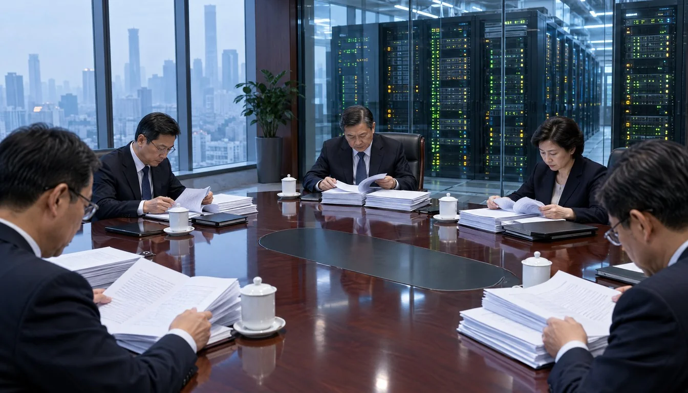 China AI export curbs illustration