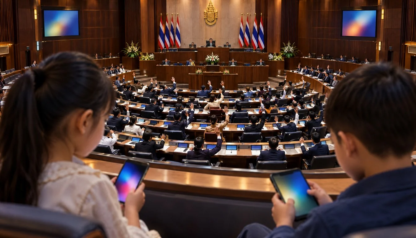 Philippines House Bill 11566 regarding social media ban for minors