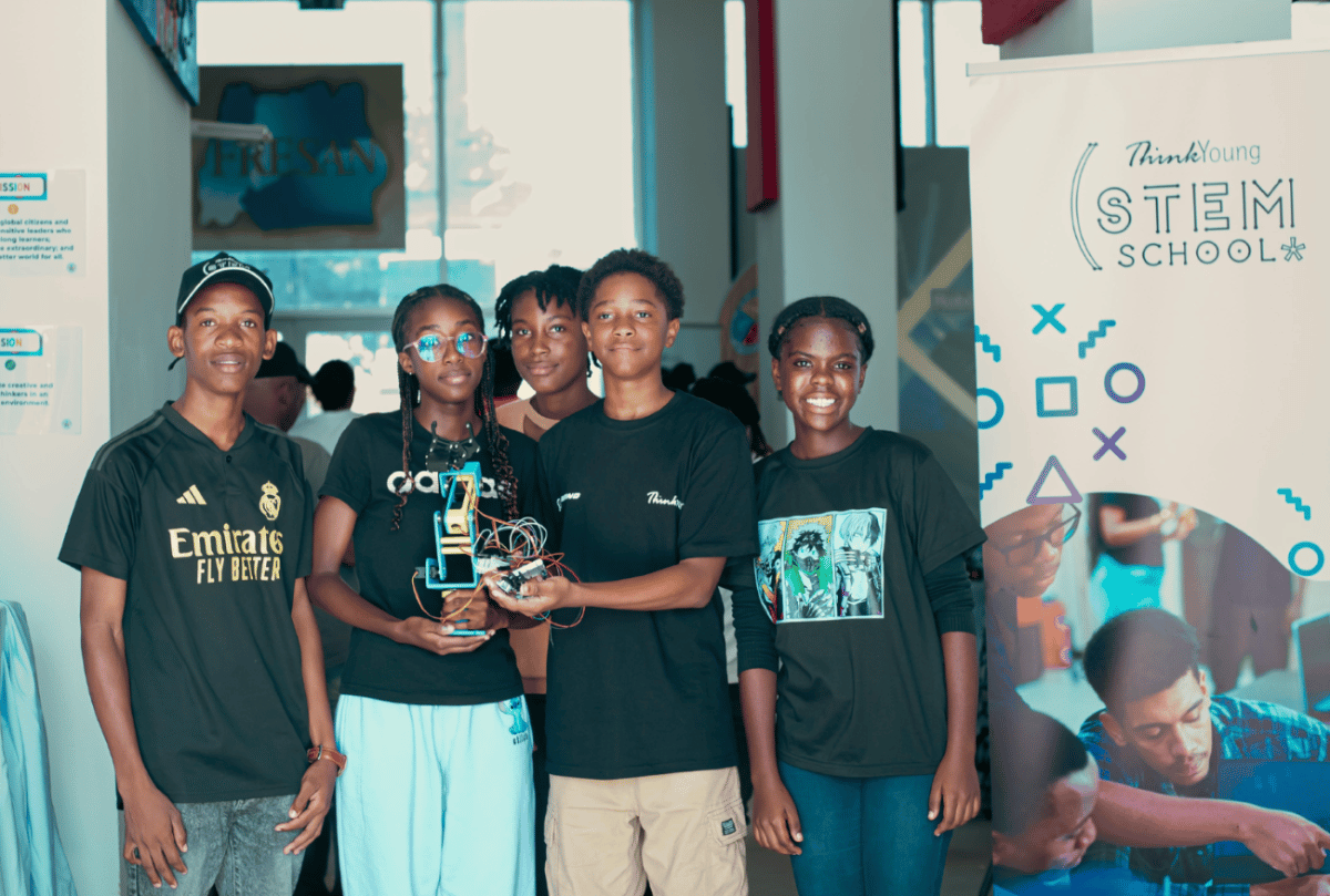 ThinkYoung and Boeing STEM school launch in Luanda