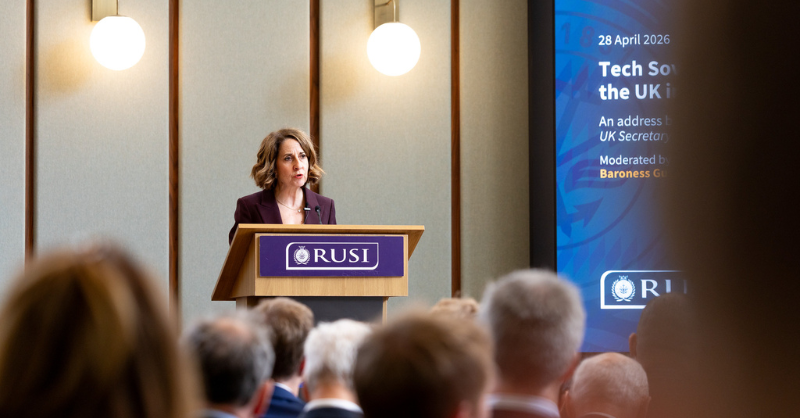 Technology Secretary Liz Kendall at the AI hardware strategy launch