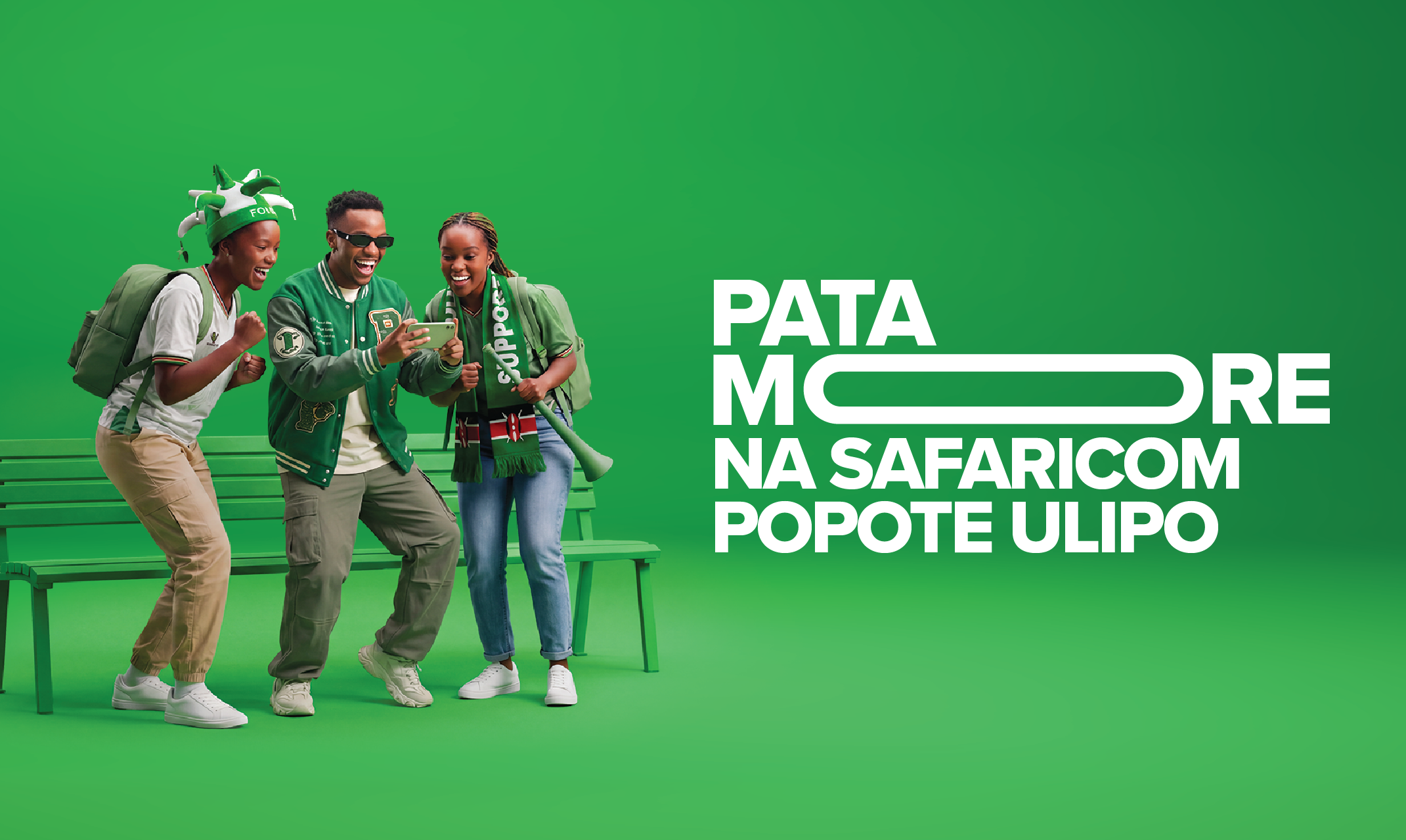 Safaricom Pata More campaign banner