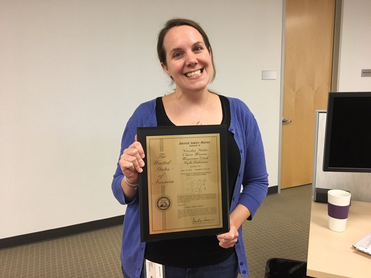 A patent holder illustrating STEM career paths in the digital age