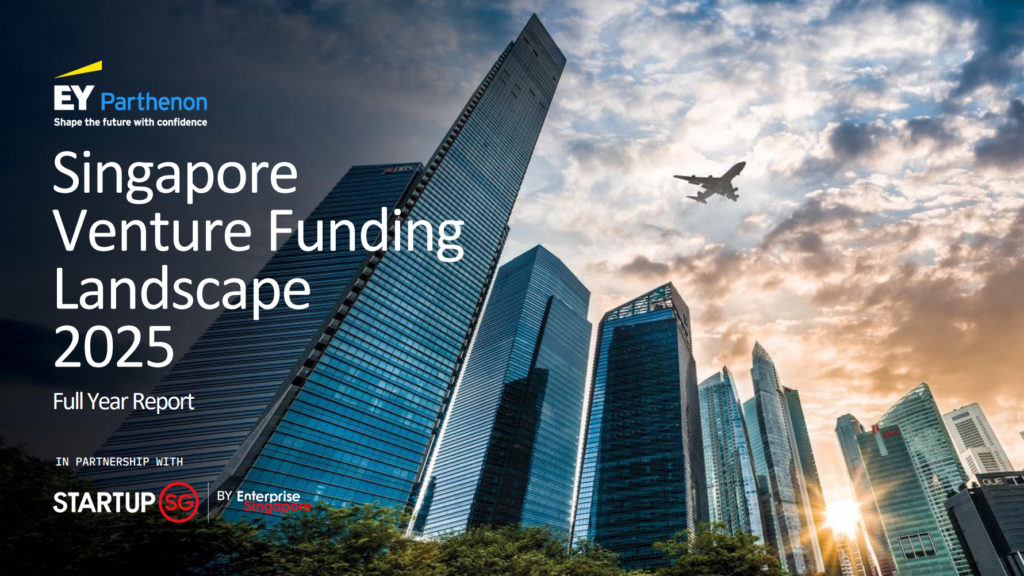 Singapore venture funding trends showing AI investment concentration in 2025
